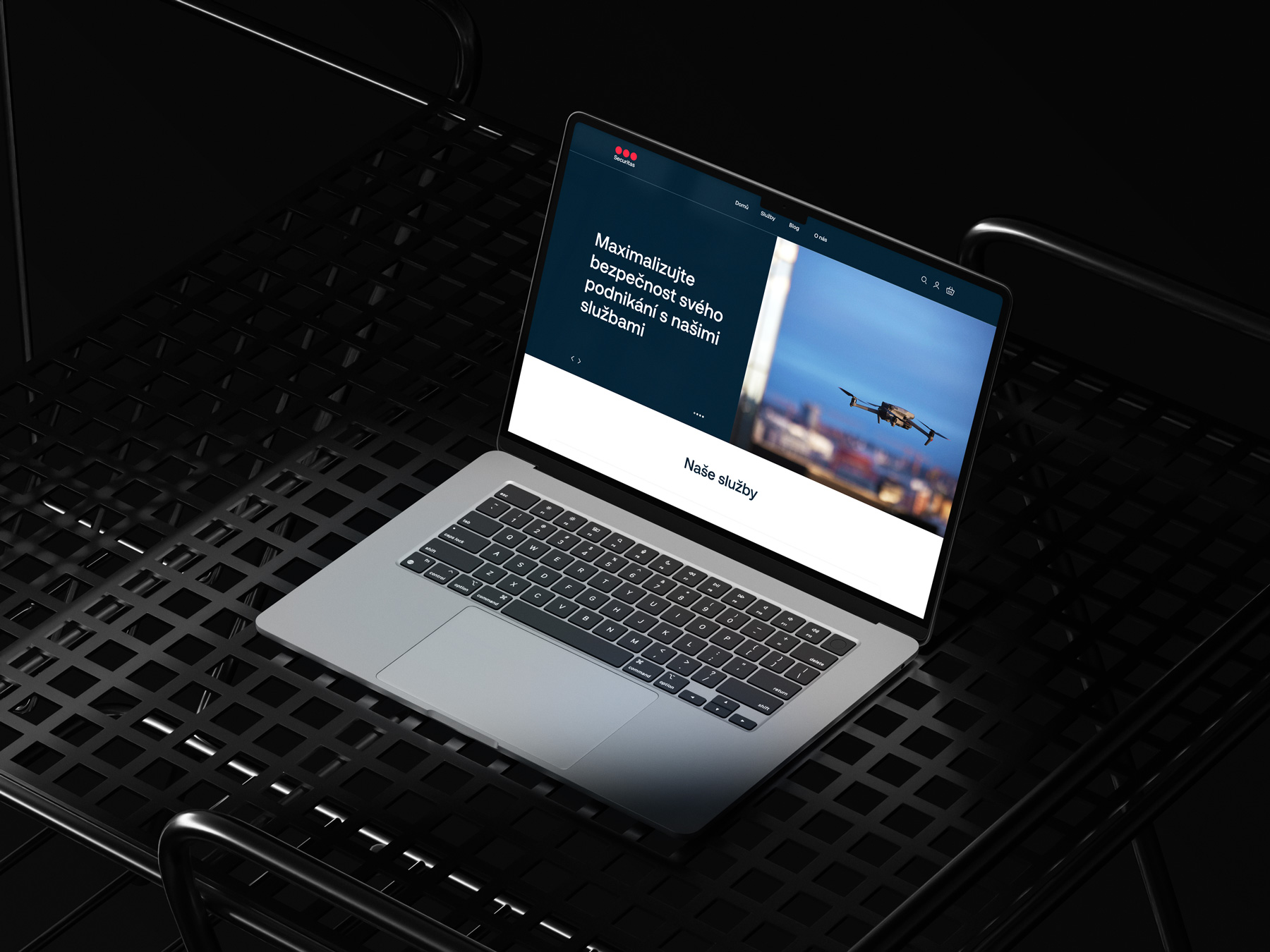 Securitas web design